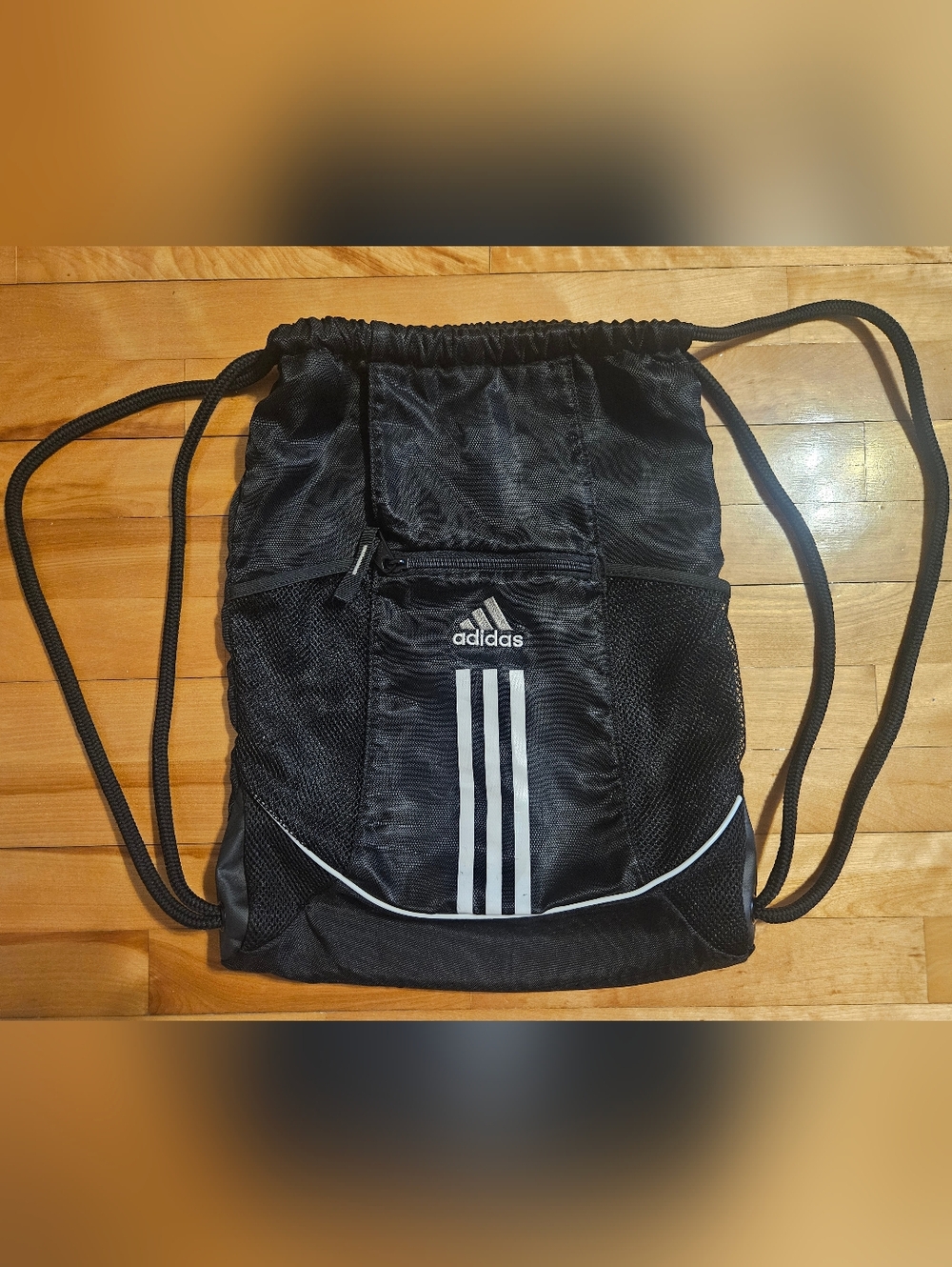 Adidas Drawstring Bag Sackpack Backpack Shoe Bag